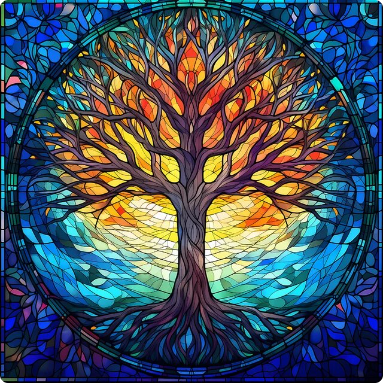 Eternal Roots Tree of Life Diamond Painting