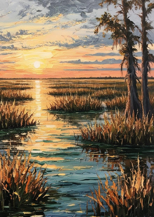 Paint by Number Everglades National Park (Florida) –  Vast Wetlands