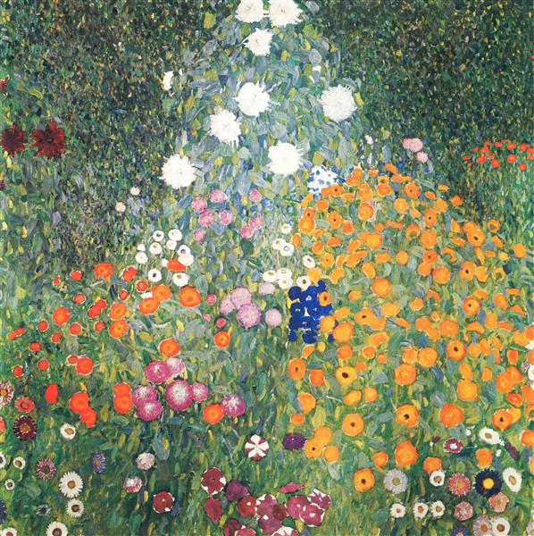 Flower Garden - Gustav Klimt