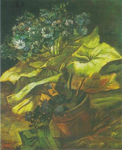 Flower Pot with Asters - Vincent van Gogh