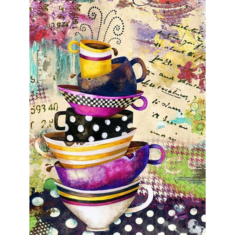 » Pictures By Numbers Teacup Coffee (40% off)