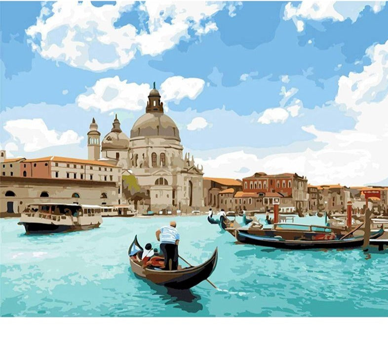 » Oil Painting By Number City And Venice (40% off)