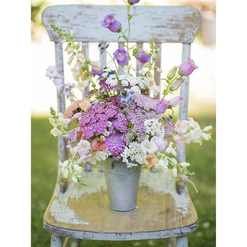 » Paint By Number Flowers On The  Chair (40% off)