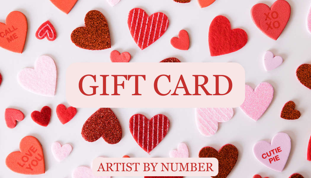 Artist By Number eGift Card Heart