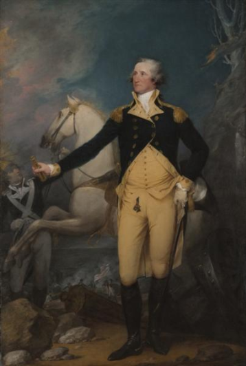 Paint By Number George Washington Before the Battle of Trento-John Trumbull