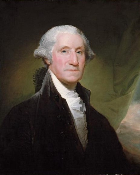 Paint By Number George Washington (Gibbs-Channing-Avery portrait) - Gilbert Stuart