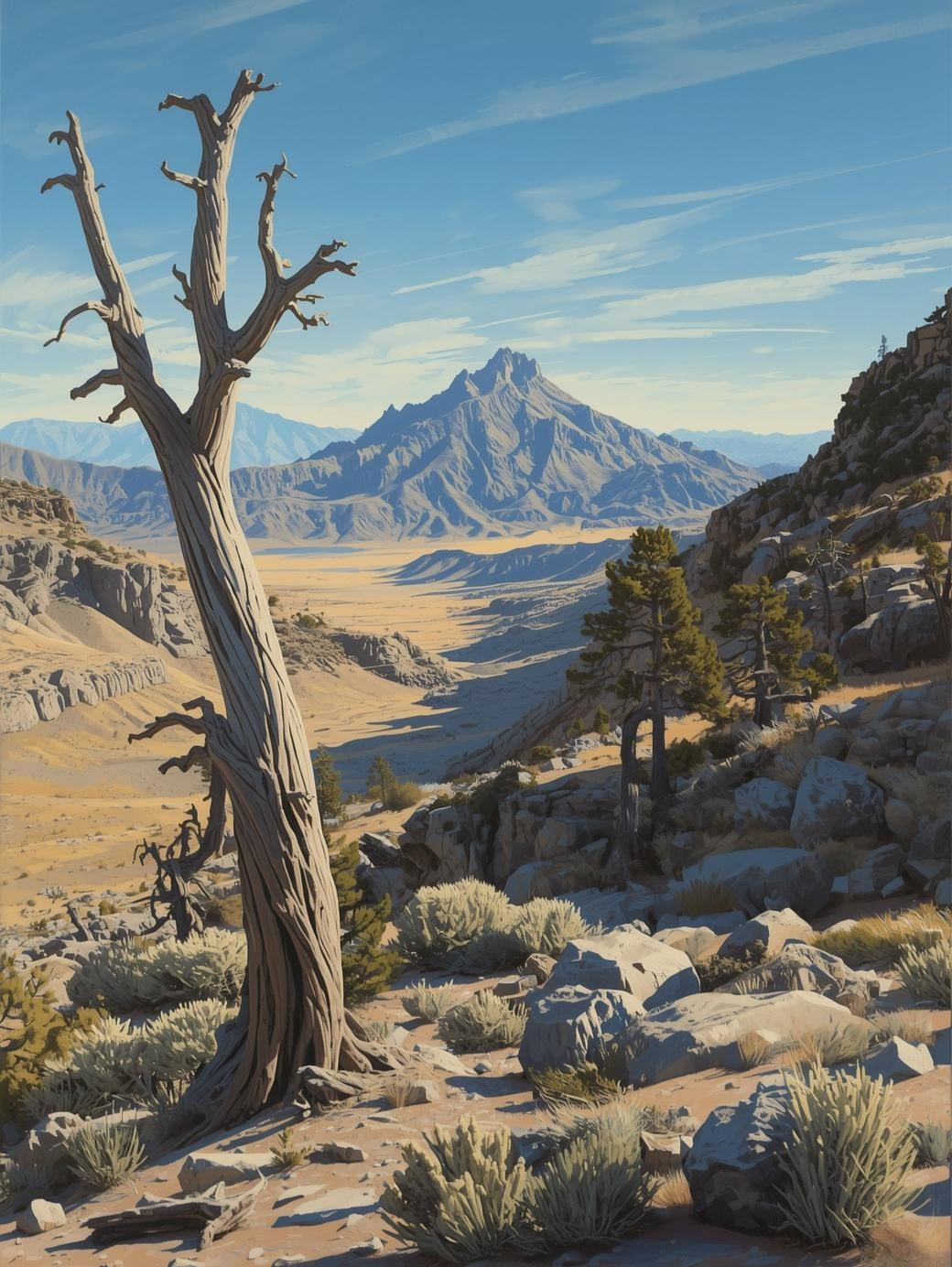Great Basin National Park (Nevada) – Wheeler Peak & Bristlecone Pines Paint by Number