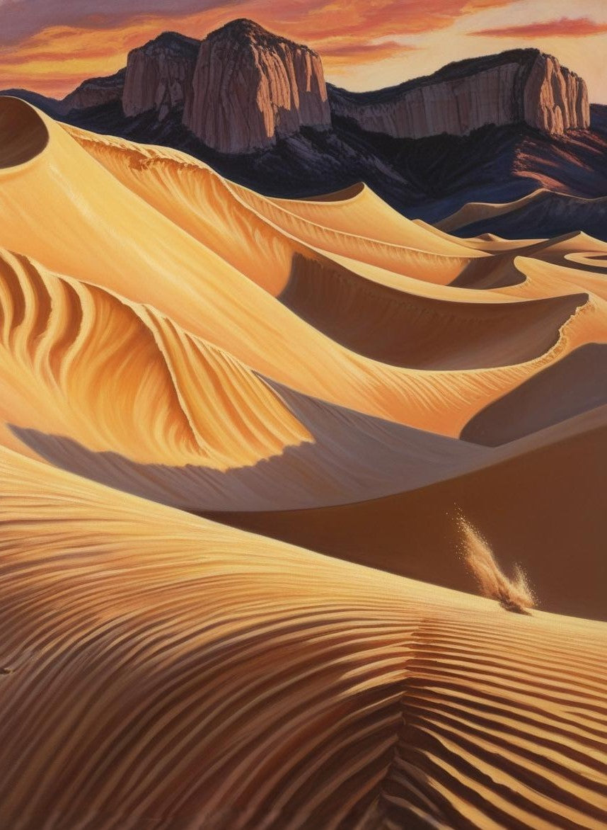 Paint by Number Great Sand Dunes National Park (Colorado)