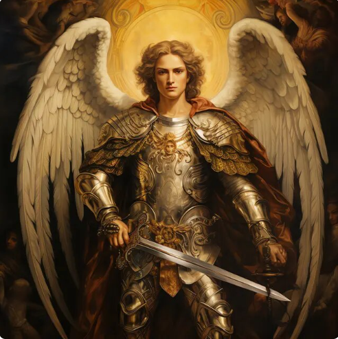 Paint By Number Guardian of Truth Archangel Michael