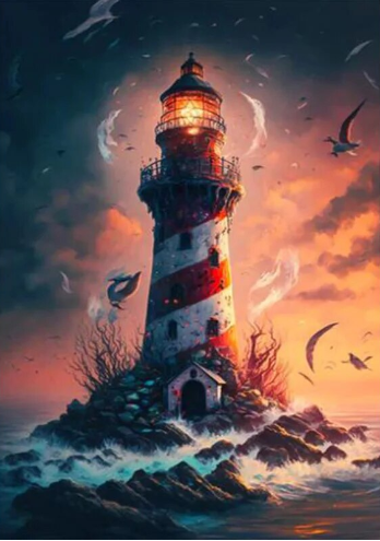 Guiding Light Coastal Lighthouse