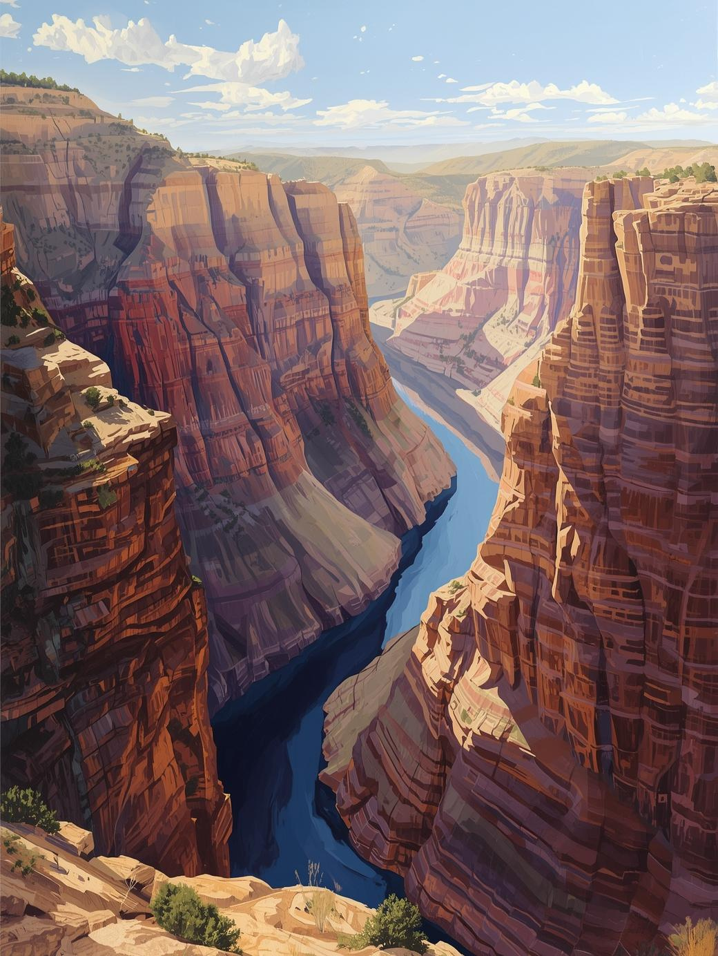 Gunnison National Park (Colorado) Paint by Number