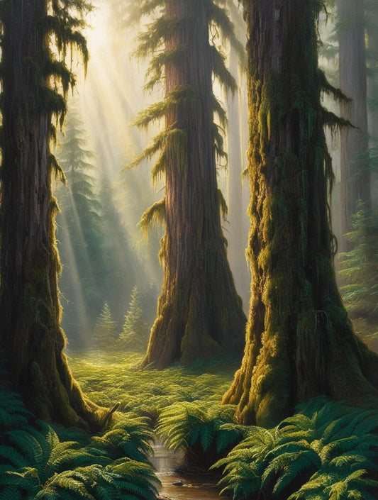 Paint by Number Olympic National Park (Washington)