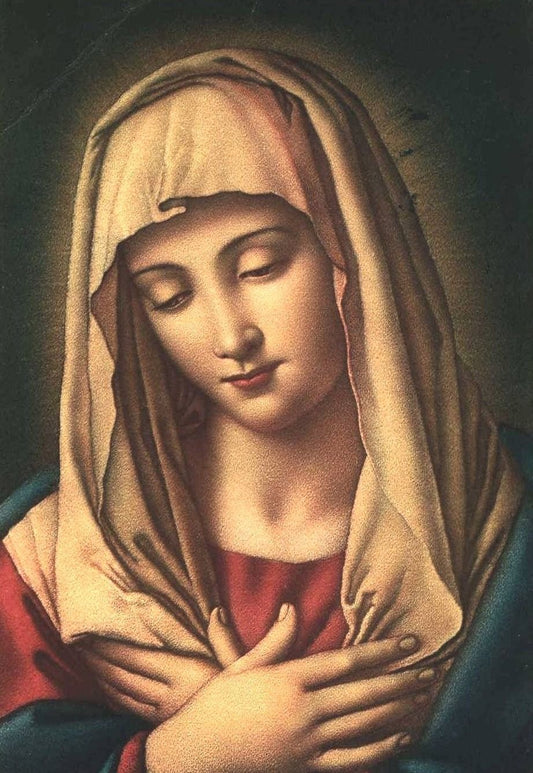 Holy Mary Diamond Painting