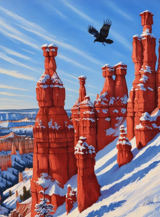 Paint by Number Bryce Canyon National Park (Utah) – Hoodoos