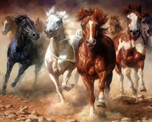 Paint By Number Horse Artistry