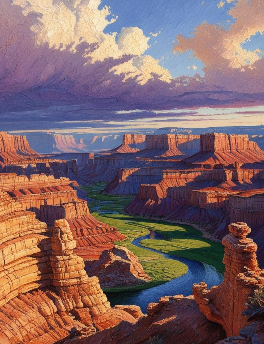 Paint by Number Canyonlands National Park (Utah) – Island in the Sky