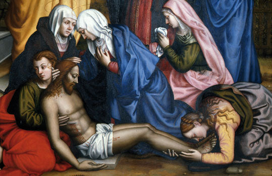 Paint By Number Lamentation with Saints - Plautilla Nelli