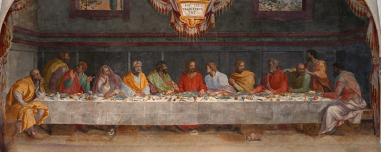 Paint by Number Last Supper (Carmine, Florence) - Alessandro Allori