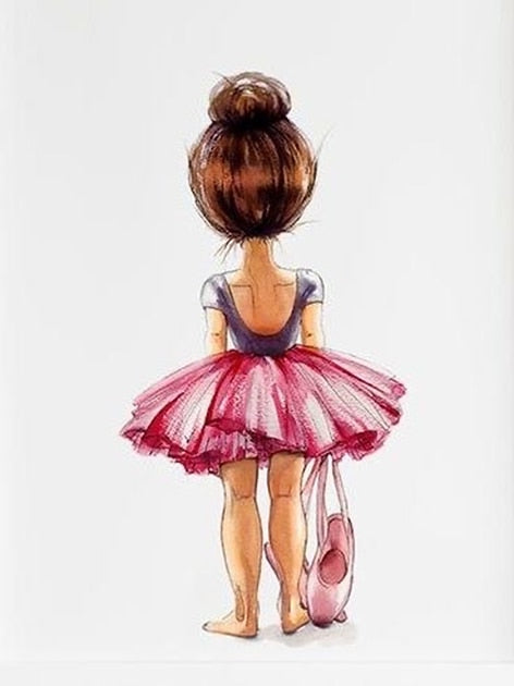 Little Ballet Dancer Diamond Painting