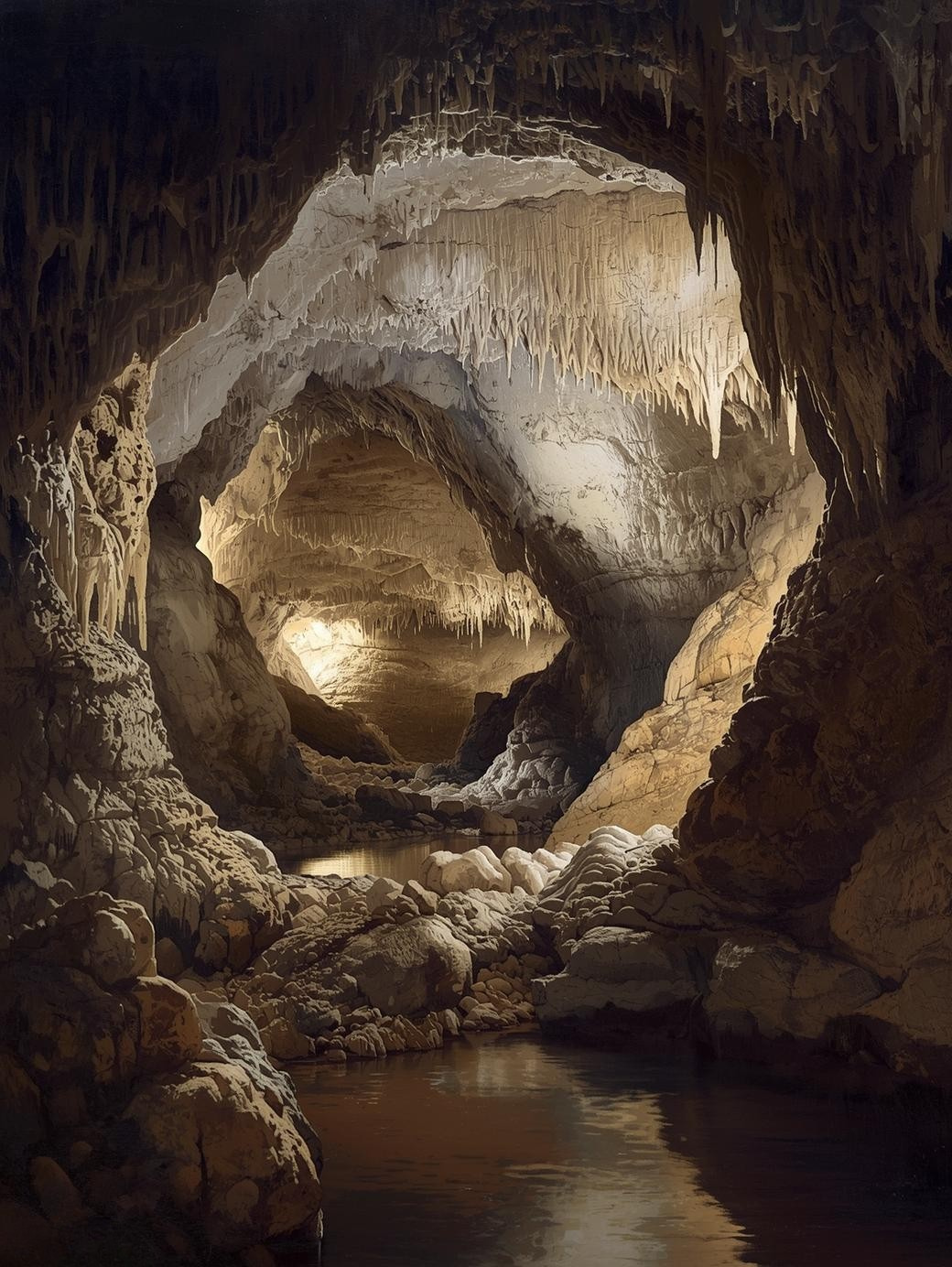 Mammoth Cave National Park (Kentucky) Caves Paint by Number