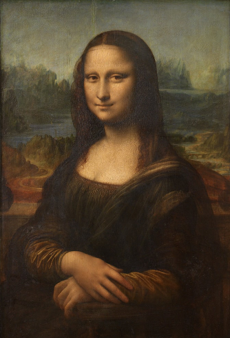 Paint By Number Mona Lisa by Leonardo da Vinci