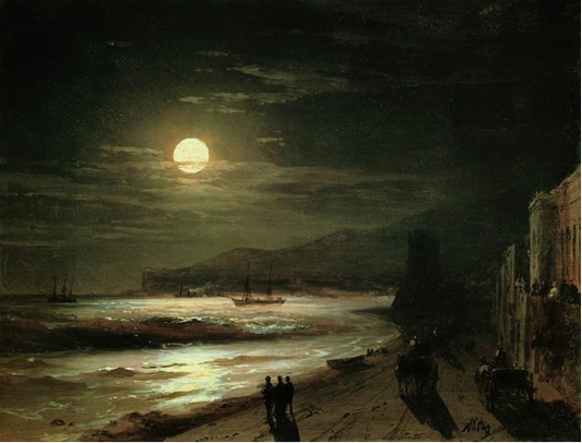 Paint By Number Moon Night- Ivan Aivazovsky