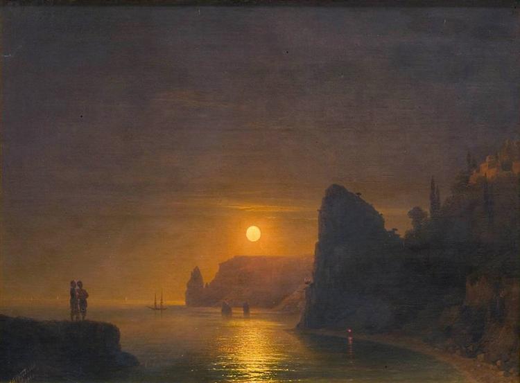 Paint By Number Moon Path - Ivan Aivazovsky