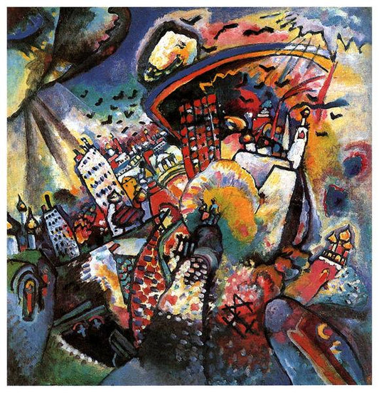 Paint By Number Moscow I - Wassily Kandinsky
