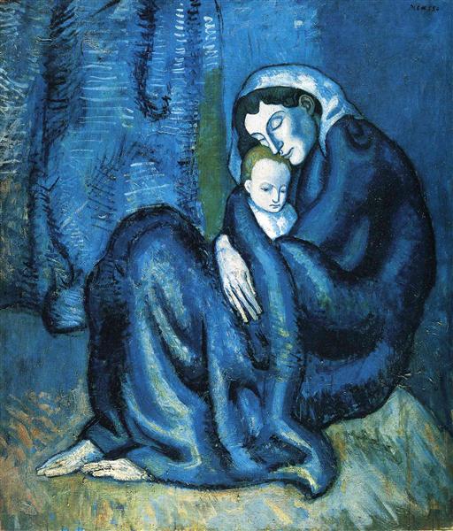 Mother and child Pablo Picasso