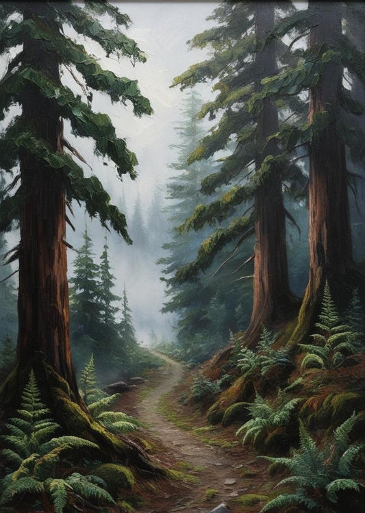 Paint by Number Olympic National Park (Washington) Lush Rainforests