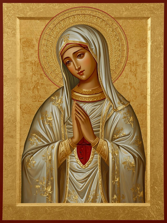 Our Lady of Fatima icon Paint by Number