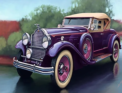 Paint by Number 1929 Packard