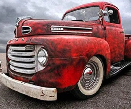 Paint by Number 1948 Ford Truck
