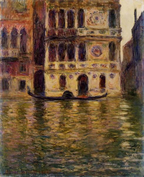 Paint By Number Palazzo Dario - Claude Monet