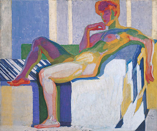 Paint By Number Planes by Colors (Great Nude) - Frantisek Kupka