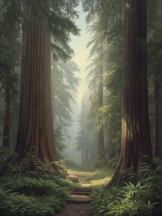 Redwood National Park (California) Paint by Number