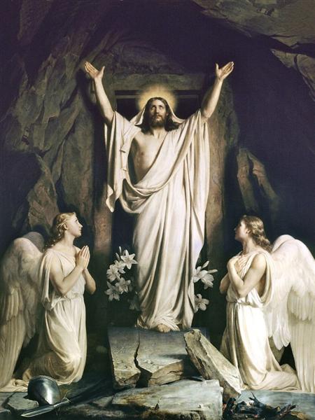 Resurrection of Christ- Carl Bloch Paint by Number