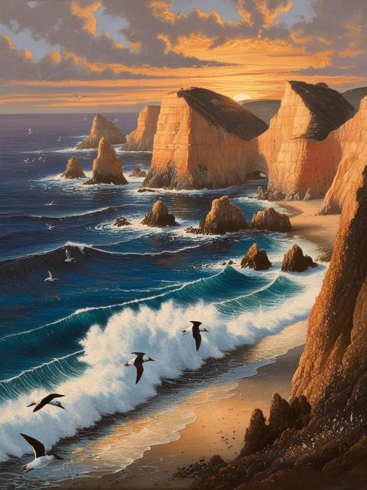 Paint by Number Channel Islands National Park (California) – Rugged Cliffs