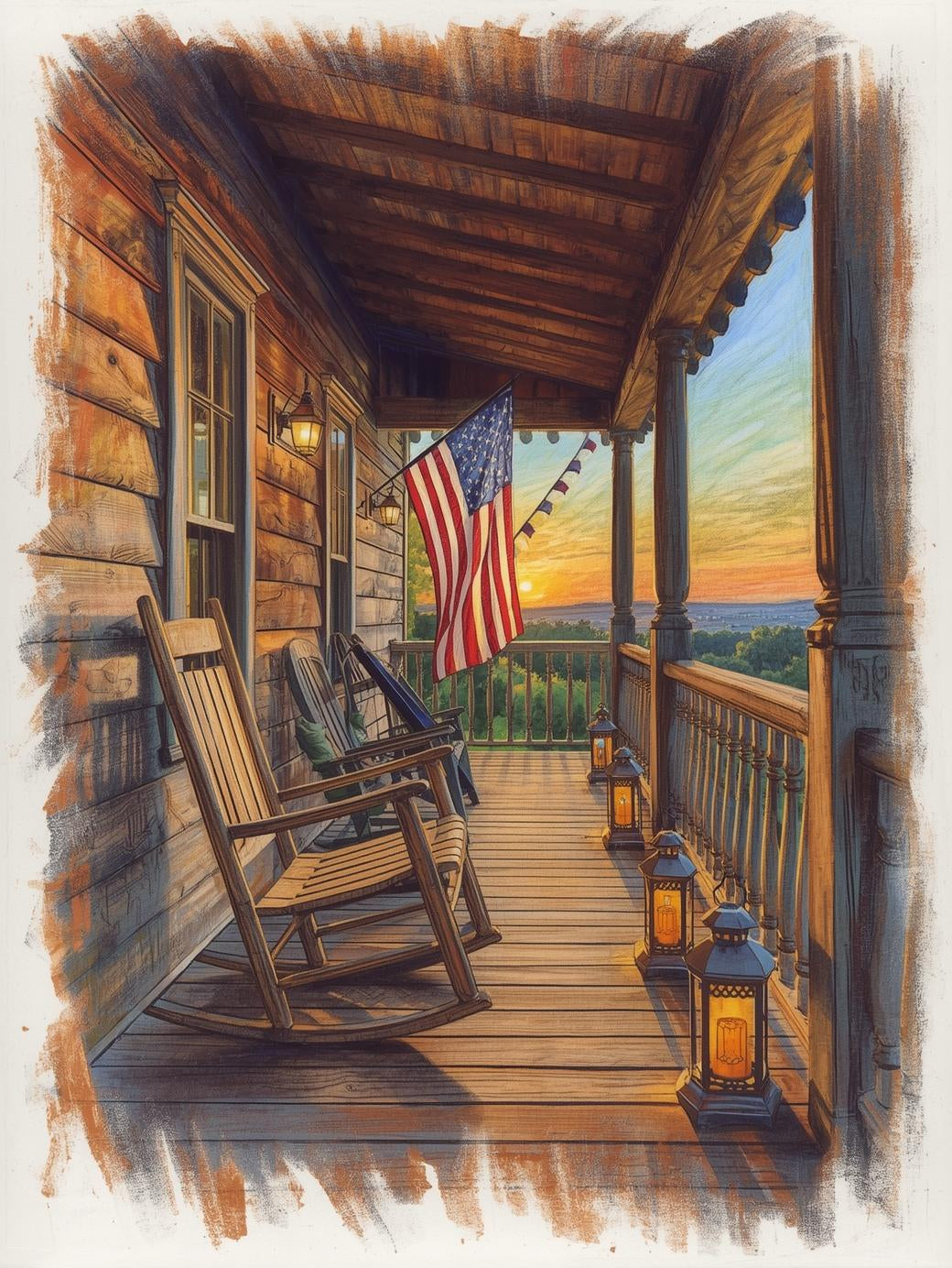 Paint By Number Heart of America