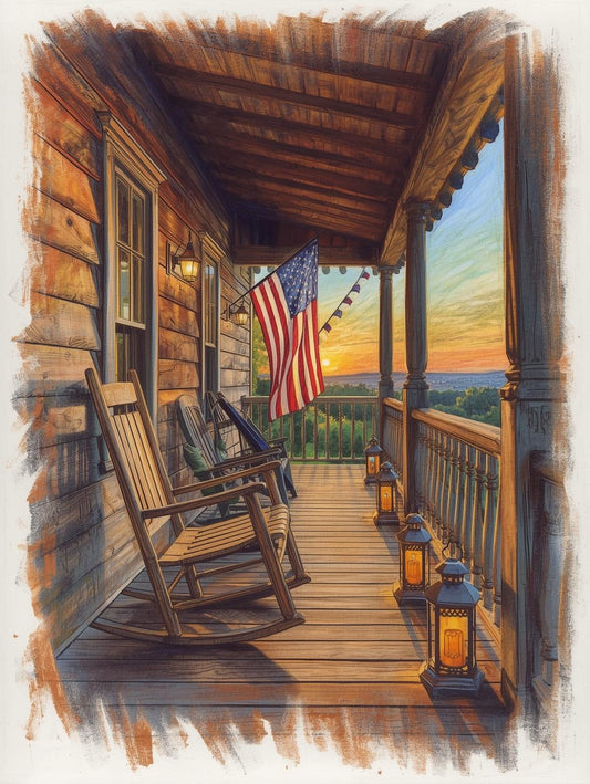 Paint By Number Heart of America