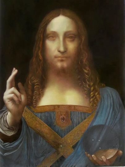 Paint By Number Salvator Mundi by Leonardo da Vinci