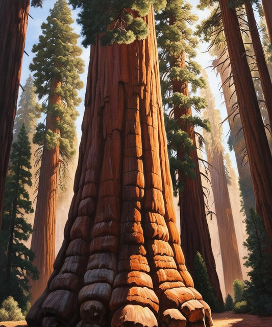 Paint by Number Sequoia National Park (California)