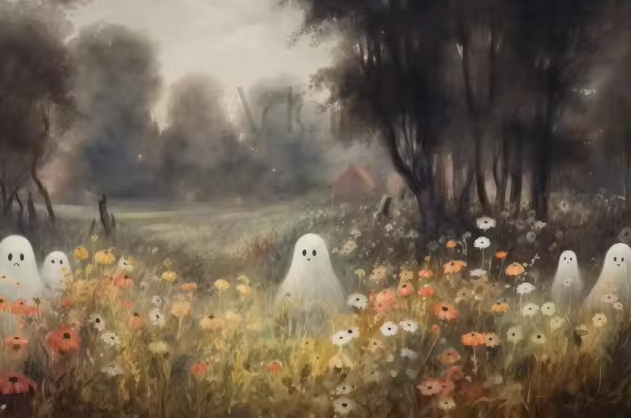 Spooky Spirits Paint by Number