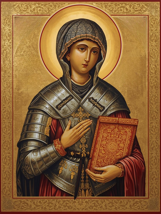 St. Joan of Arc Icon Paint by Number