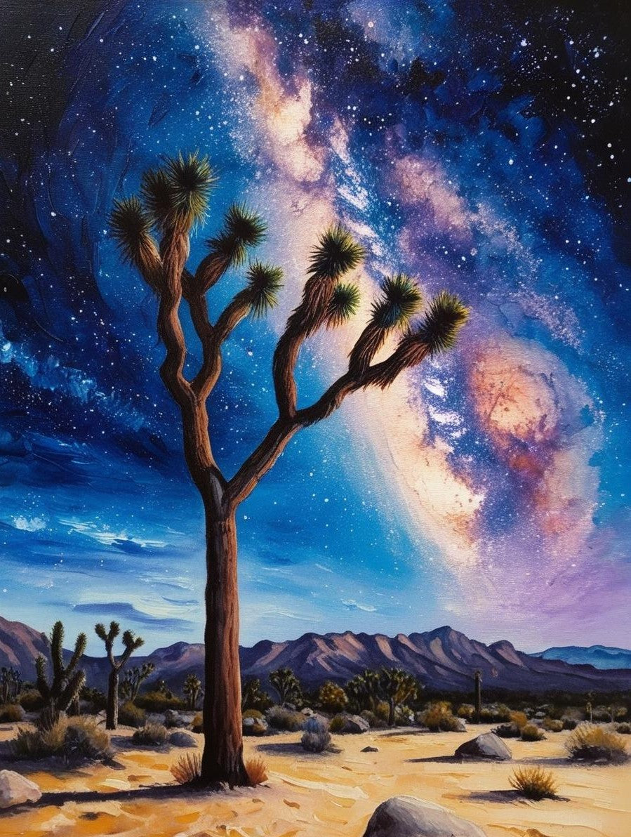 Paint by Number Joshua Tree National Park (California)Tree
