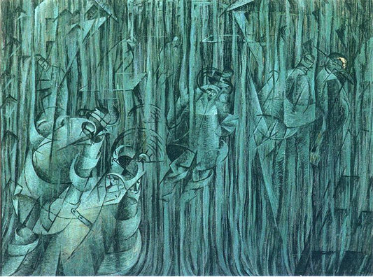 Paint By Number States of Mind  - Umberto Boccioni
