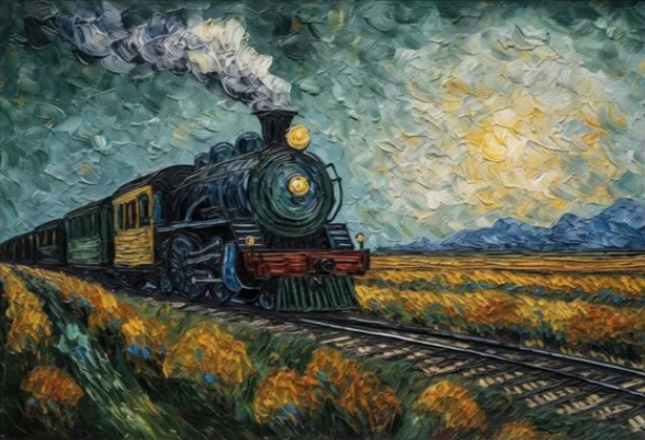 Paint By Number Steam-Powered Dreams