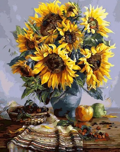 Paint by Number Sunflower Serenity