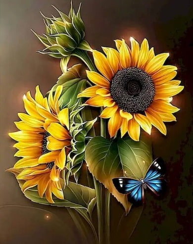 Paint by Number Sunflower Sonata