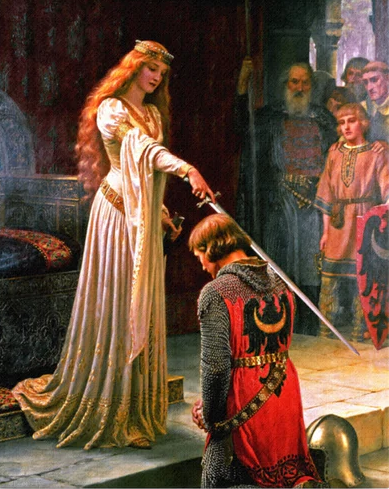 Paint by Number The Accolade - Edmund Blair Leighton